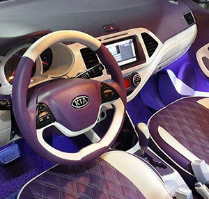 Mẫu mới đẹp mới hoàn thiện bộ đổi màu cho KIA